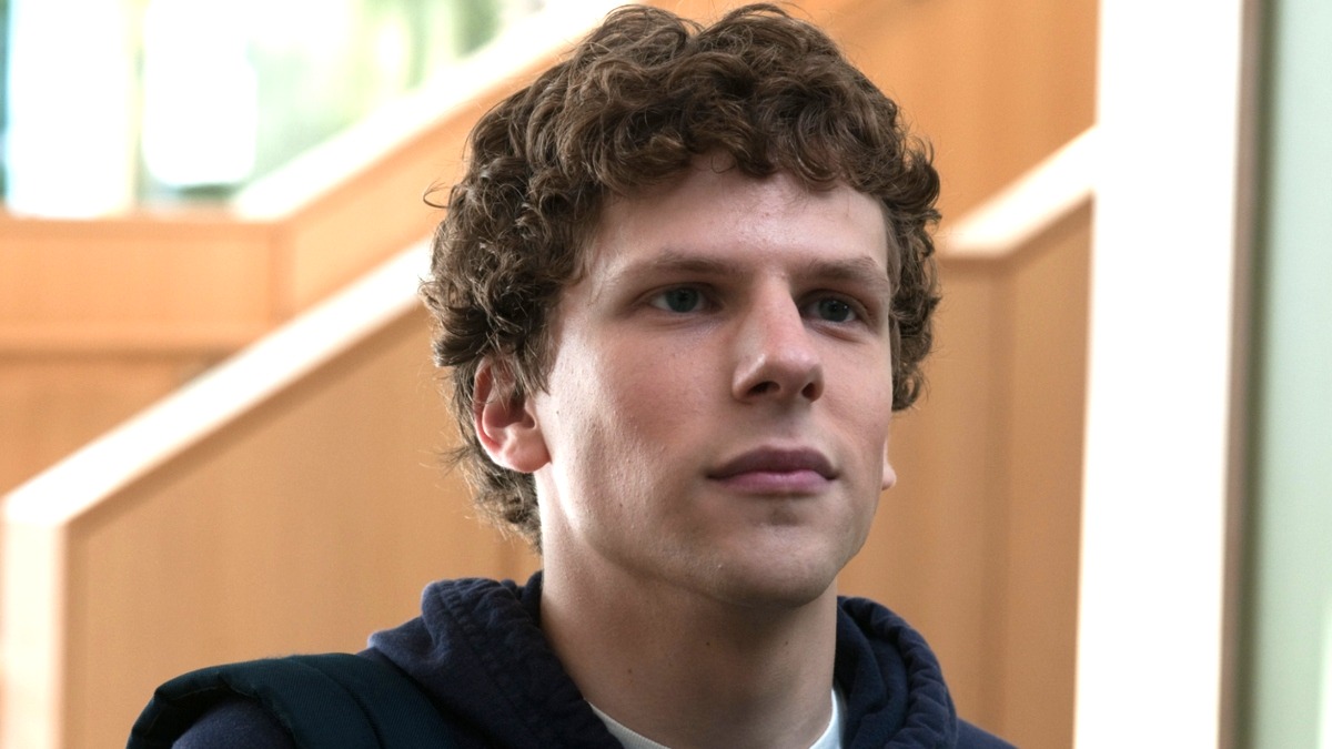 Jesse Eisenberg as Mark Zuckerberg in The Social Network