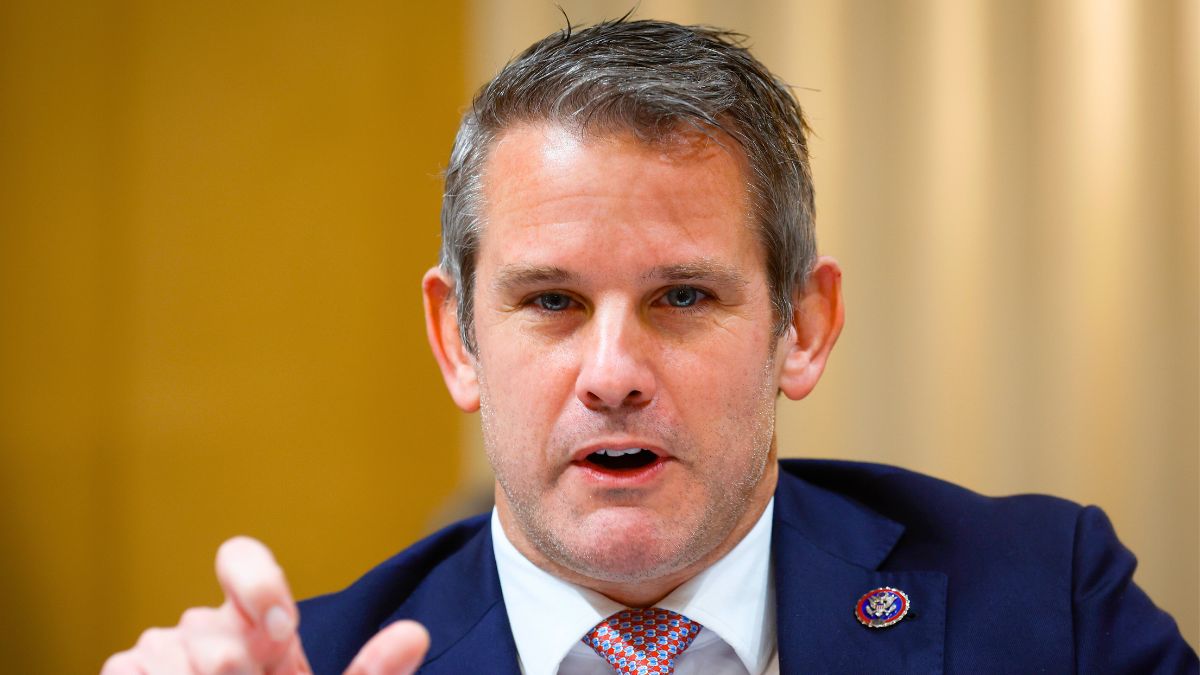 Adam Kinzinger (R-IL) delivers remarks during the last meeting of the House Select Committee to Investigate the January 6 Attack