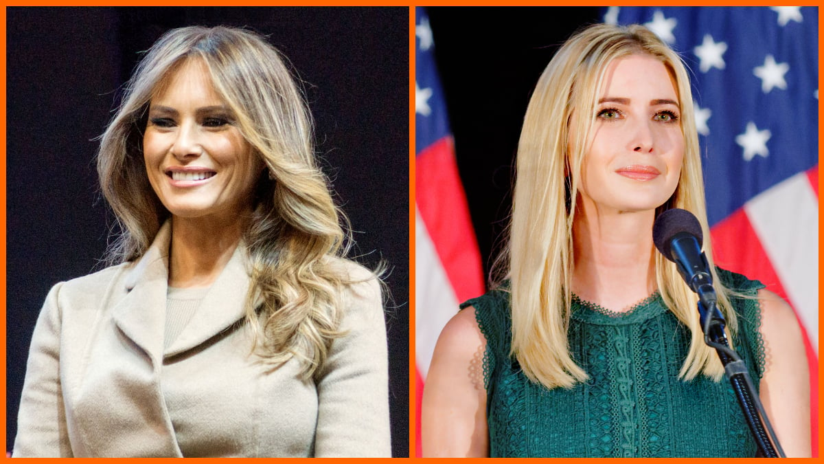 Melania Trump and Ivanka Trump