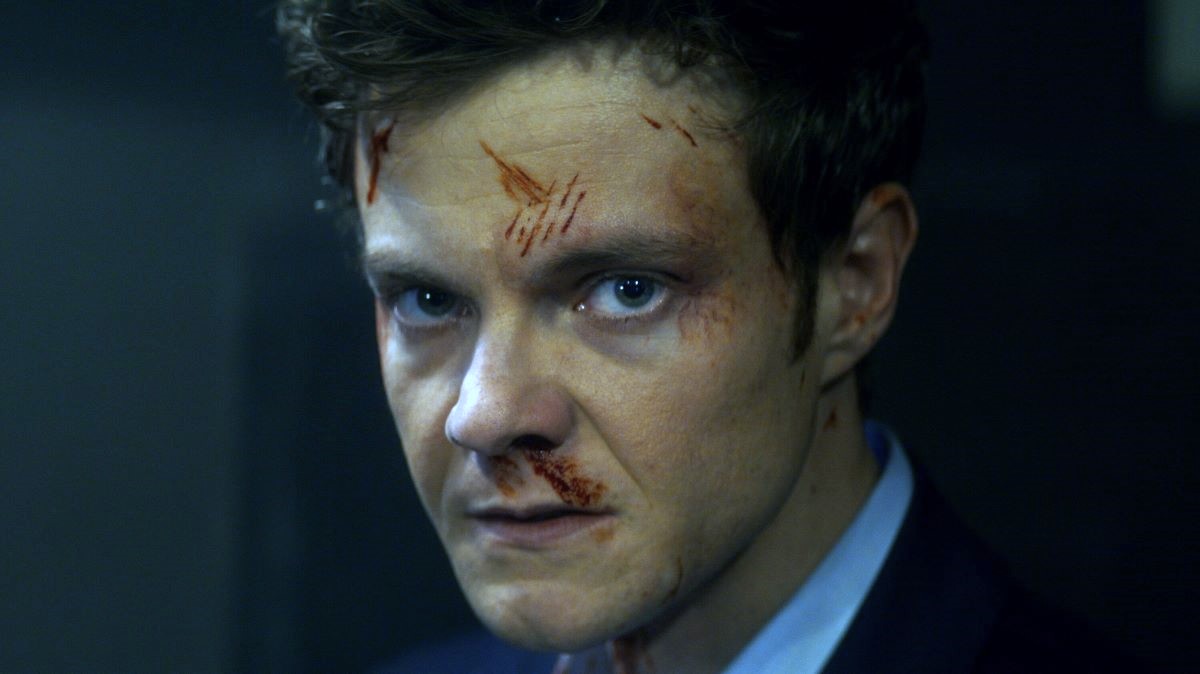 'Novocaine' movie still image, featuring Jack Quaid