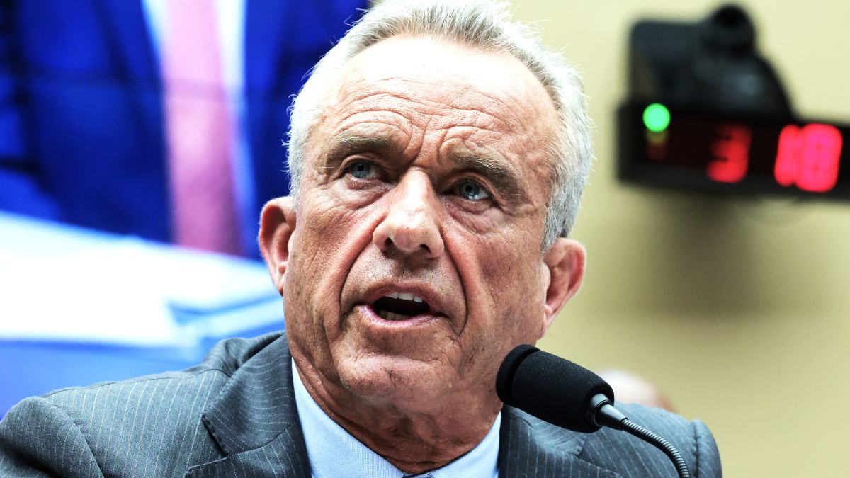 Health and Human Services (HHS) Secretary Robert F. Kennedy Jr. testifies before the House Energy and Commerce Committee Health Subcommittee in the Rayburn House Office Building on June 24, 2025 in Washington, DC. The committee met to hear testimony on the FY2026 Department of Health and Human Services budget. (Photo by Kayla Bartkowski/Getty Images)