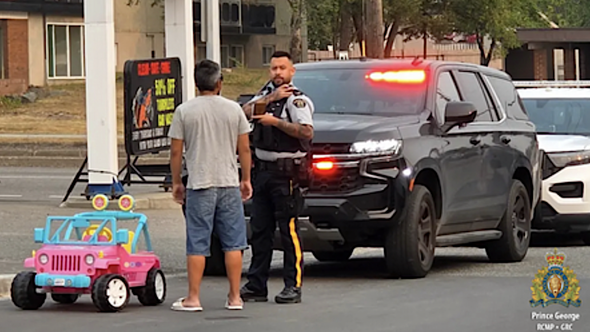Barbie Jeep DUI Prince George via RCMP