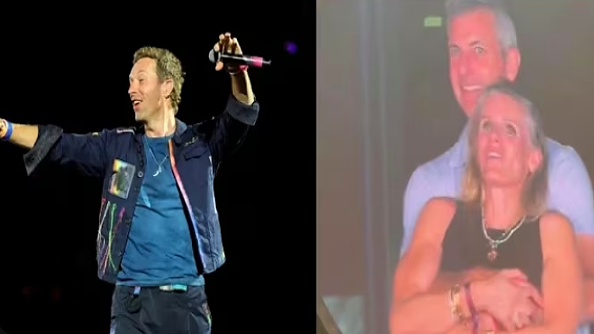 Coldplay concert Andy Byron and Kristin Cabot