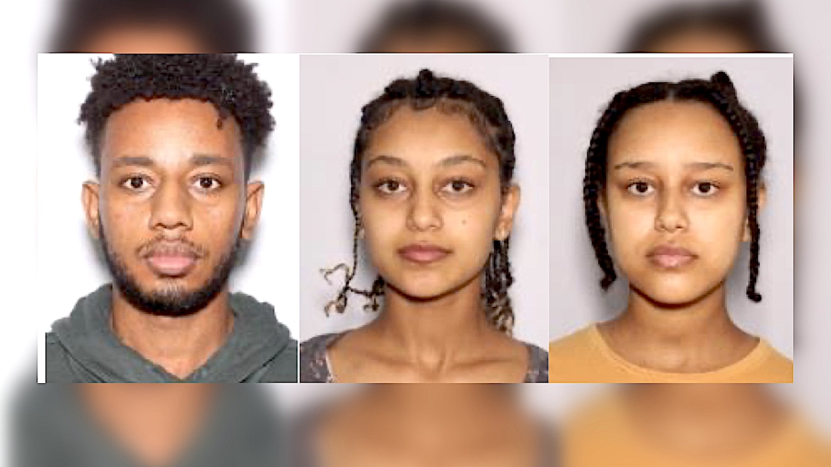 Eden Adugna, Feven Adugna, Bemnet Deresse via Cincinnati Police