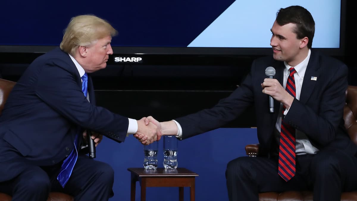 Donald Trump, Charlie Kirk