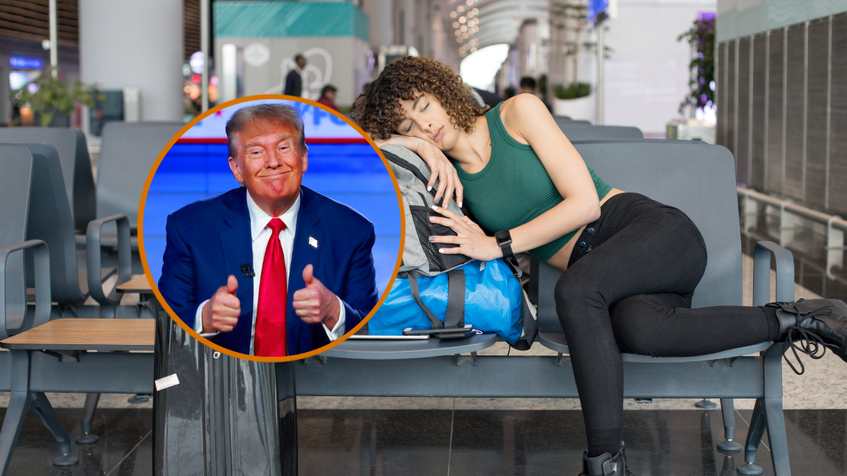 Republican presidential candidate former President Donald Trump participates in a Fox News Town Hall on January 10, 2024 in Des Moines, Iowa. Trump declined to participate in a debate featuring fellow Republican presidential candidates former U.N. Ambassador Nikki Haley and Florida Governor Ron DeSantis also taking place this evening. (Photo by Joe Raedle/Getty Images)