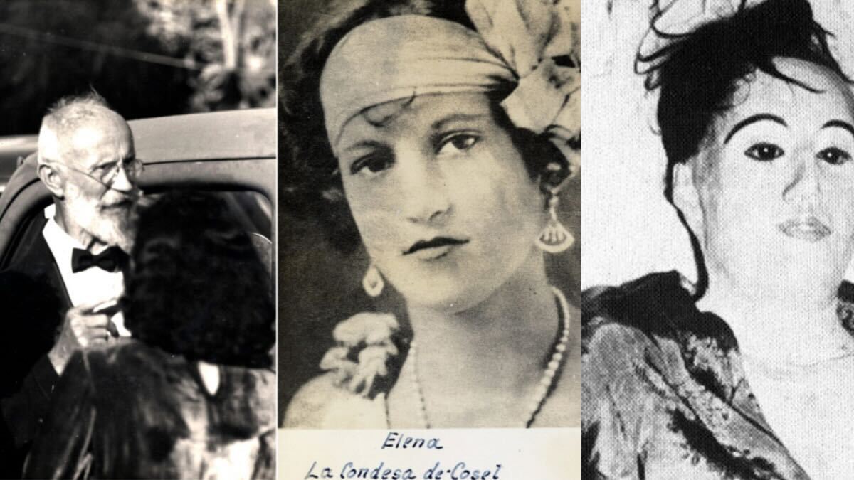 Carl Tanzler, Maria Elena, and her reconstructed remains found at Tanzler's home