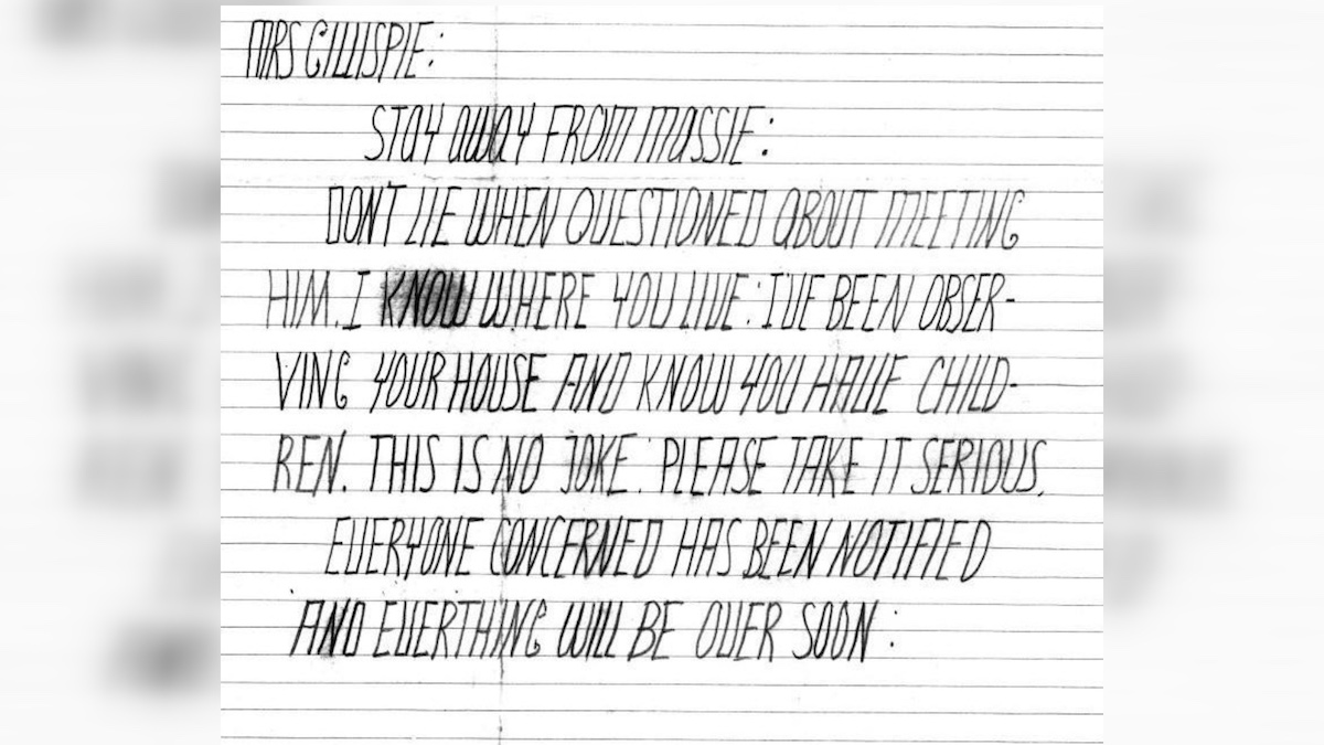 Circleville Letter via the Spooky Hours, X