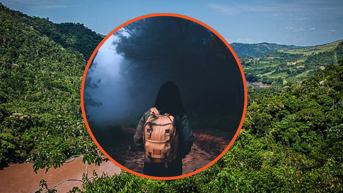Peruvia jungle, teen girl in wilderness via Wiki Commons, Getty Images, Weedezign, USAID Digital Development