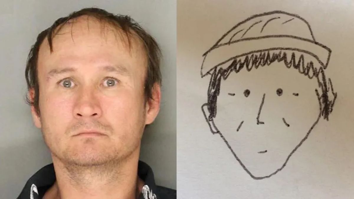 This cartoonish laughable police sketch was so bad it went viral, but still helped police catch the suspect