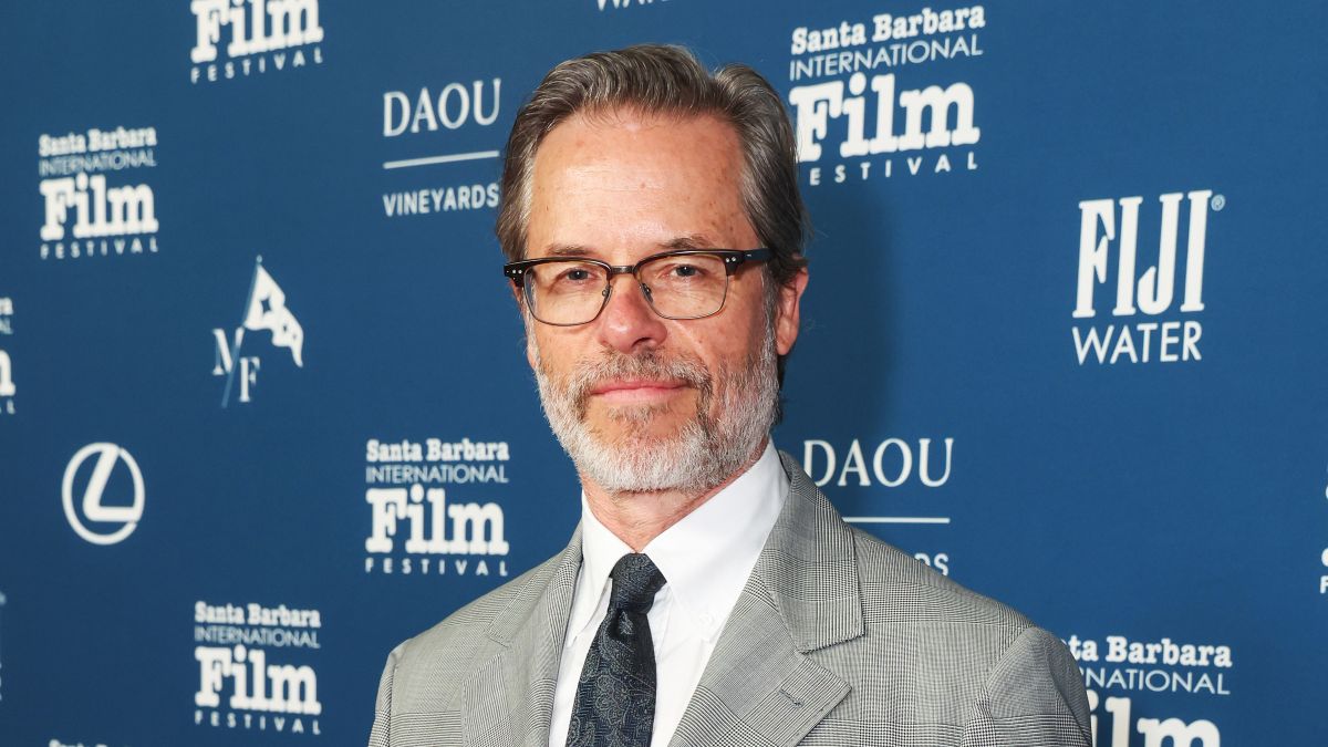 Guy Pearce with FIJI Water at The 40th Annual Santa Barbara International Film Festival: Cinema Vanguard Award honoring Adrien Brody and Guy Pearce at The Arlington Theatre on February 13, 2025 in Santa Barbara, California. (Photo by Phillip Faraone/Getty Images for FIJI Water)