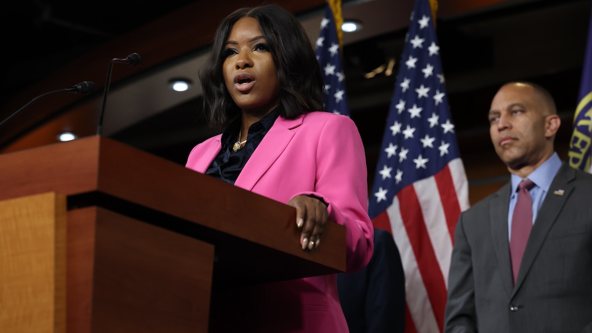 House Minority Leader Jeffries Holds Capitol Hill Press Conference