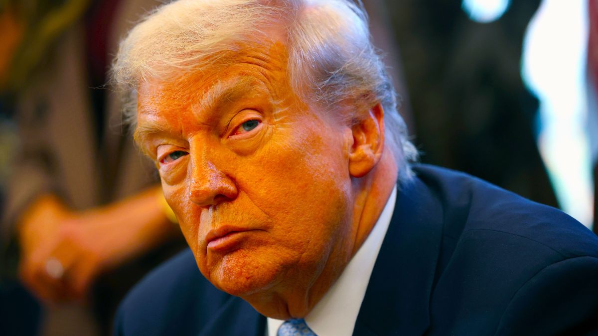 U.S. President Donald Trump delivers remarks during a meeting of the White House Task Force on the FIFA World Cup 2026 in the Oval Office of the White House on November 17, 2025 in Washington, DC. The task force was created to oversee security, logistics, and federal government support for the 2025 Club World Cup and the 2026 FIFA World Cup, jointly hosted by the United States. (Photo by Win McNamee/Getty Images)