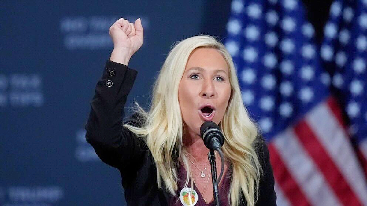 Marjorie Taylor Greene crashes out on X