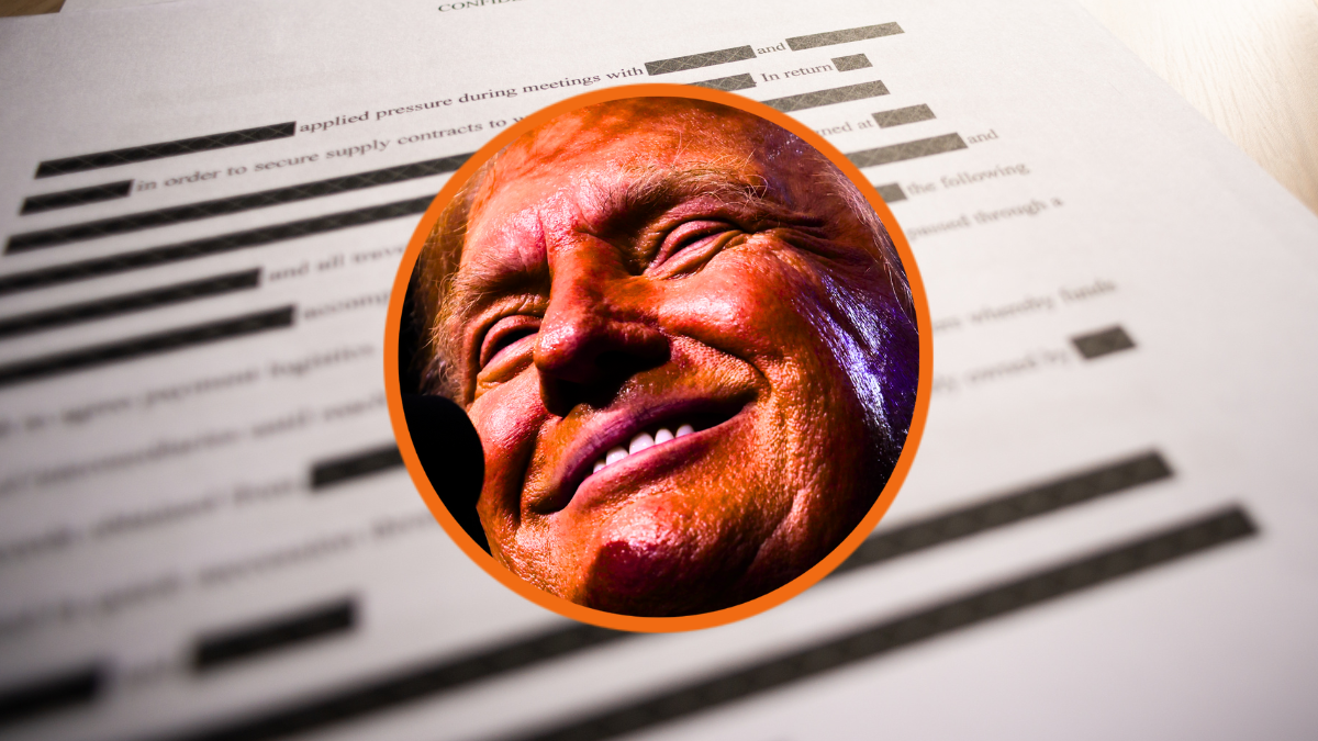 Former U.S. President Donald Trump speaks during a Turning Point PAC town hall at Dream City Church on June 06, 2024 in Phoenix, Arizona. Trump delivered remarks and took questions from the audience during a 'chase the vote' town hall. (Photo by Justin Sullivan/Getty Images)