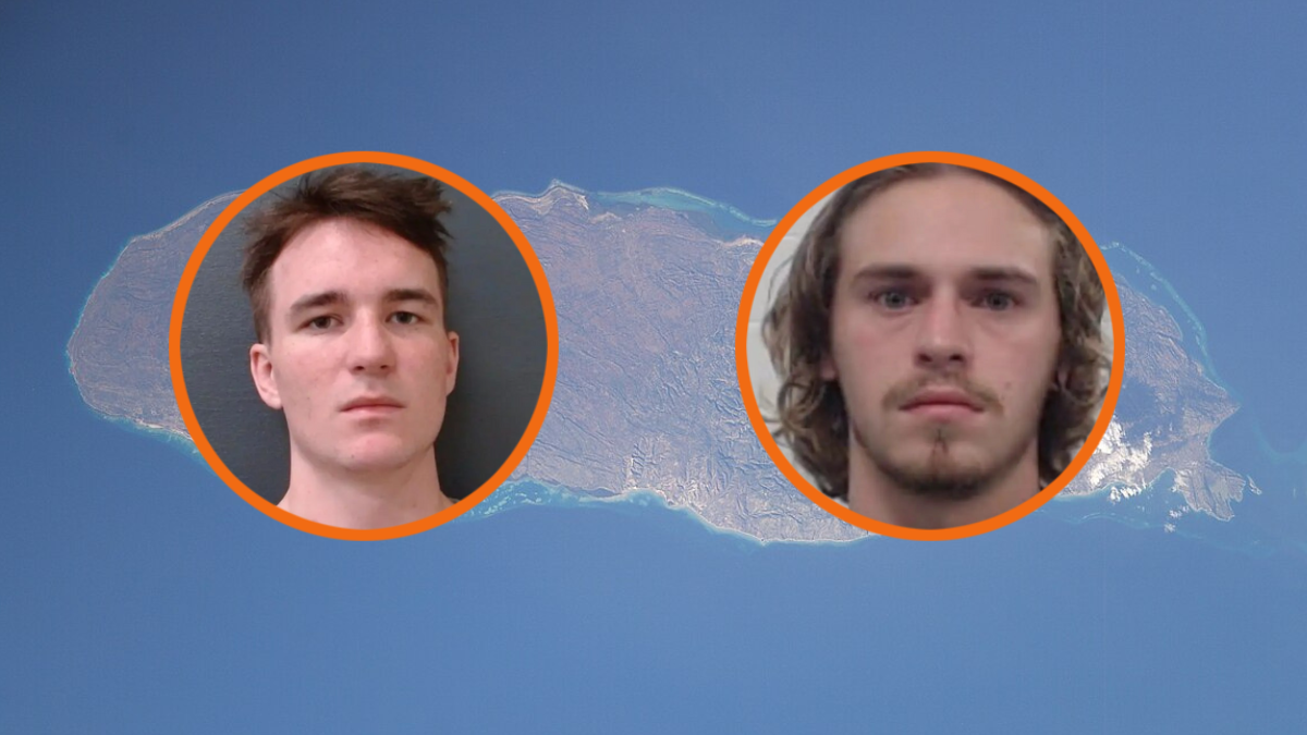 Images via Comal County Jail / WikiCommons