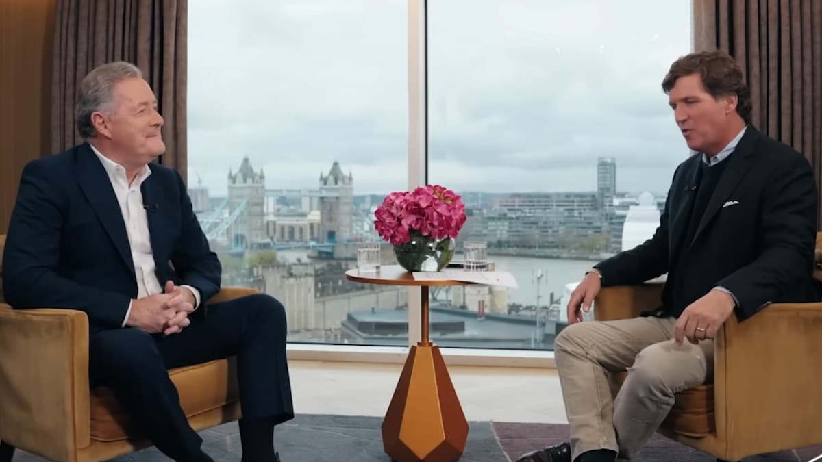 Tucker Carlson, Piers Morgan