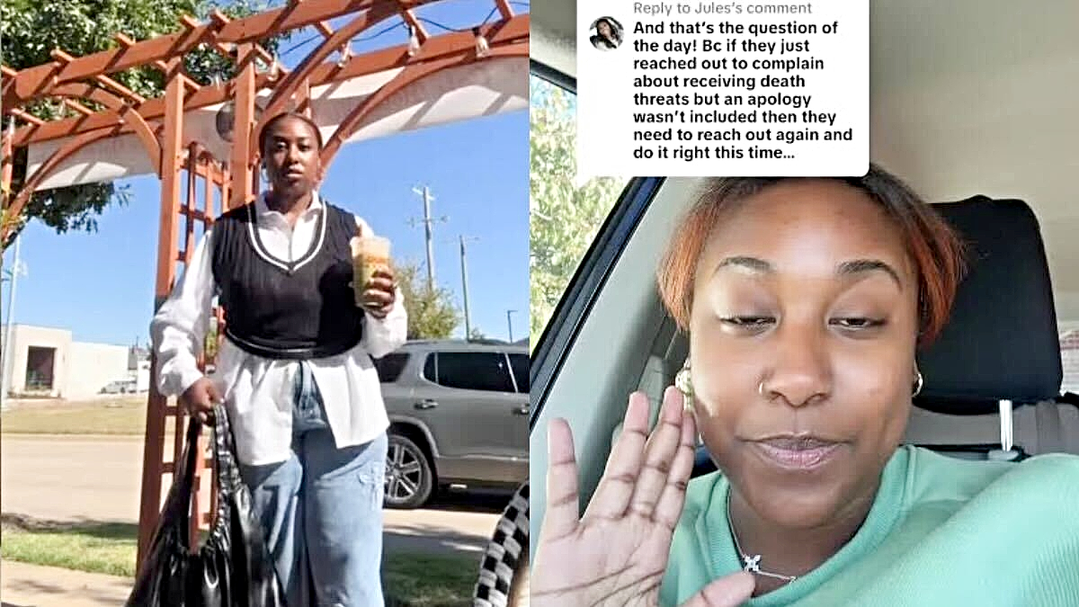 Zauria Thomas TikTok Dunkin controversy