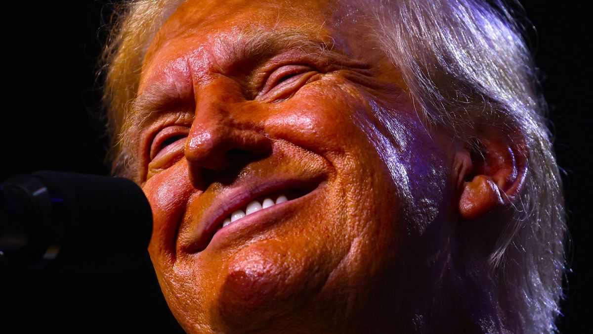 : Former U.S. President Donald Trump speaks during a Turning Point PAC town hall at Dream City Church on June 06, 2024 in Phoenix, Arizona. Trump delivered remarks and took questions from the audience during a 'chase the vote' town hall. (Photo by Justin Sullivan/Getty Images)