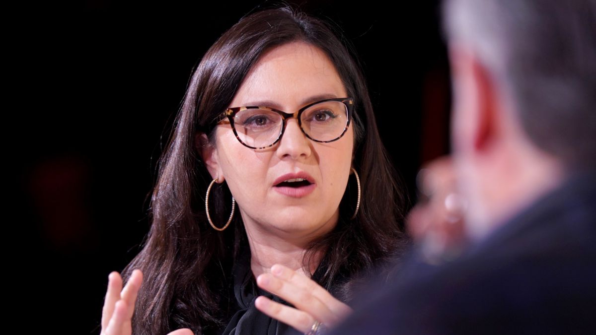 The Free Press' Honestly with Bari Weiss (pictured) hosts Senator Ted Cruz presented by Uber and X on January 18, 2025 in Washington, DC. (Photo by Leigh Vogel/Getty Images for Uber, X and The Free Press)