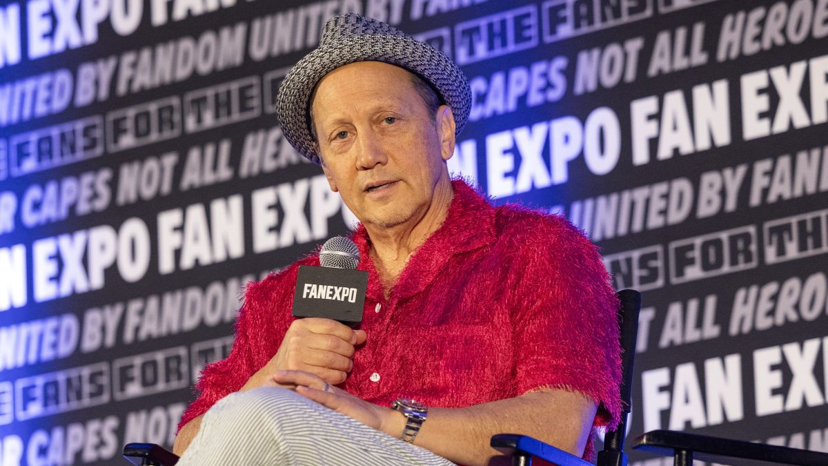 Rob Schneider during the FanExpo Chicago 2025 on August 16, 2025 in Rosemont, Illinois. (Photo by Barry Brecheisen/WireImage)