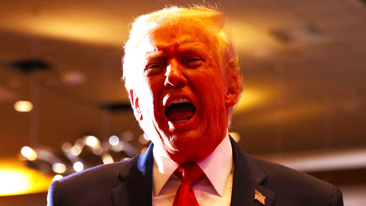 U.S. President Donald Trump departs from the stage after delivering remarks during an event at Mount Airy Casino Resort on December 9, 2025 in Mount Pocono, Pennsylvania. Trump discussed his administration's economic agenda and its efforts to lower the cost of living. (Photo by Alex Wong/Getty Images)