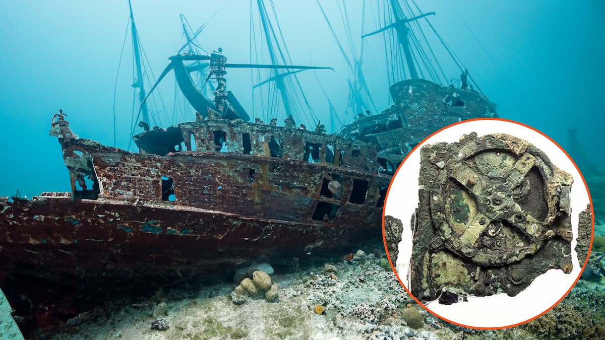 Shipwreck and Antikythera Mechanism