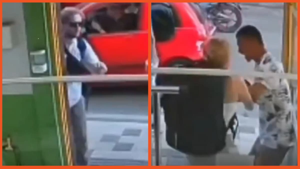 Man watches as female companion attacked by mugger in Columbia