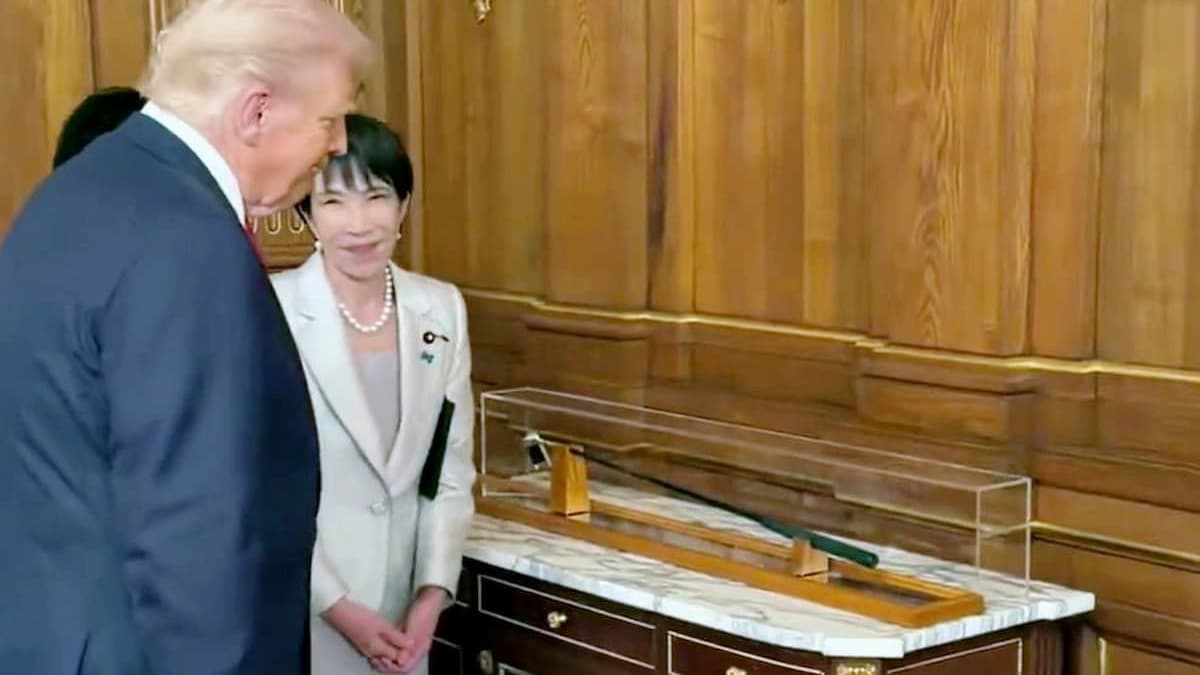 Donald Trump and Sanae Takaichi