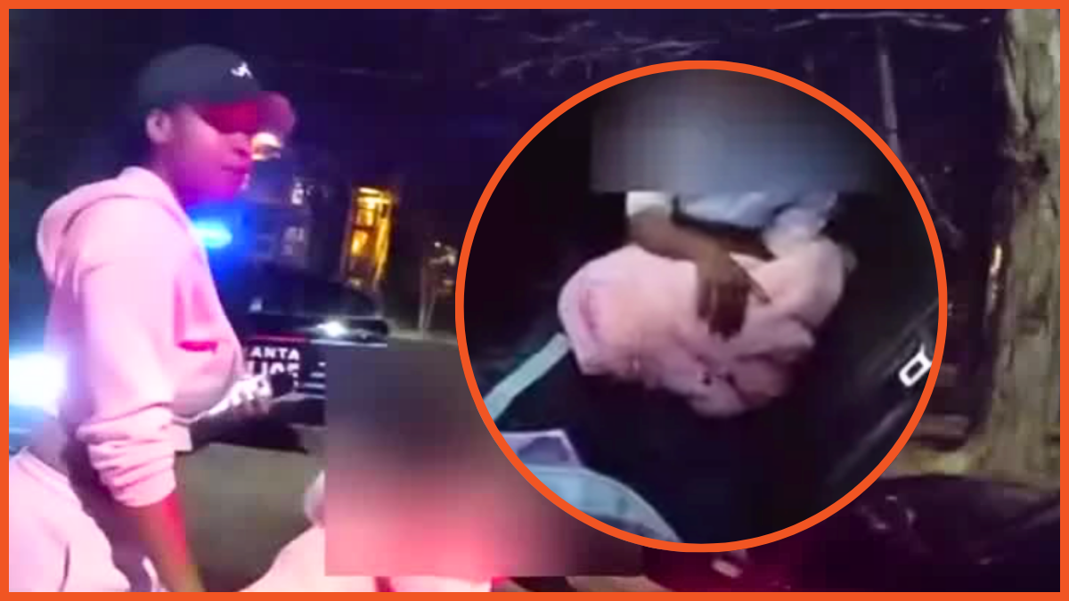 Atlanta car theft body cam via Atlanta PD, social media