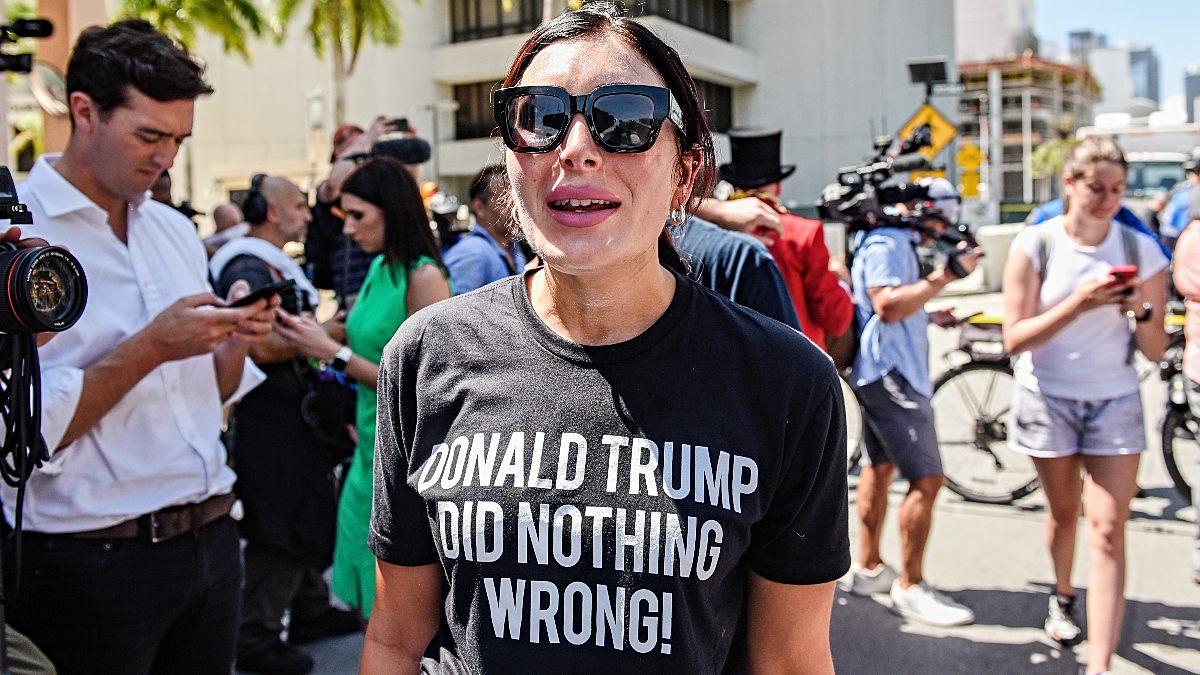 Donald Trump calls Laura Loomer honey and says she can be nasty