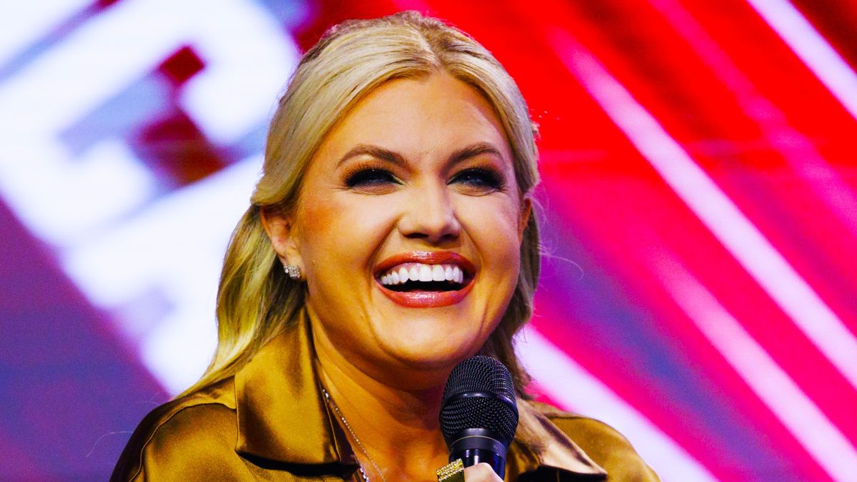 Erika Kirk interviews surprise guest Nicki Minaj on the final day of Turning Point USA's annual AmericaFest conference at the Phoenix Convention Center on December 21, 2025 in Phoenix, Arizona. Minaj spoke about her frustrations with California Governor Gavin Newsom, and about why she has embraced the conservative movement. (Photo by Caylo Seals/Getty Images)