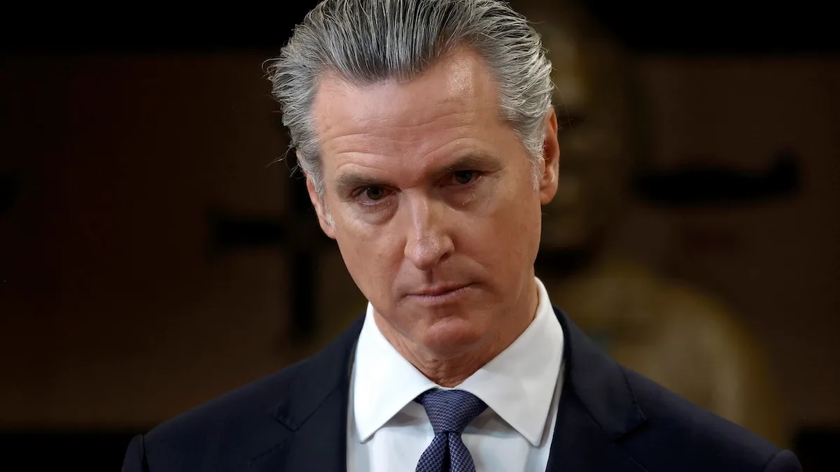 ‘You mate with him, or he devours you’ : Gavin Newsom suggests ‘knee pads’ for Europe against ‘T-Rex’ Donald Trump