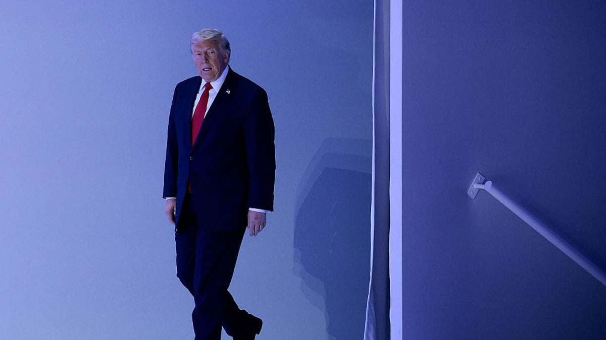 Chaos at Davos: Fire alarm goes off while Trump is inside, and investigators are still piecing together the cause