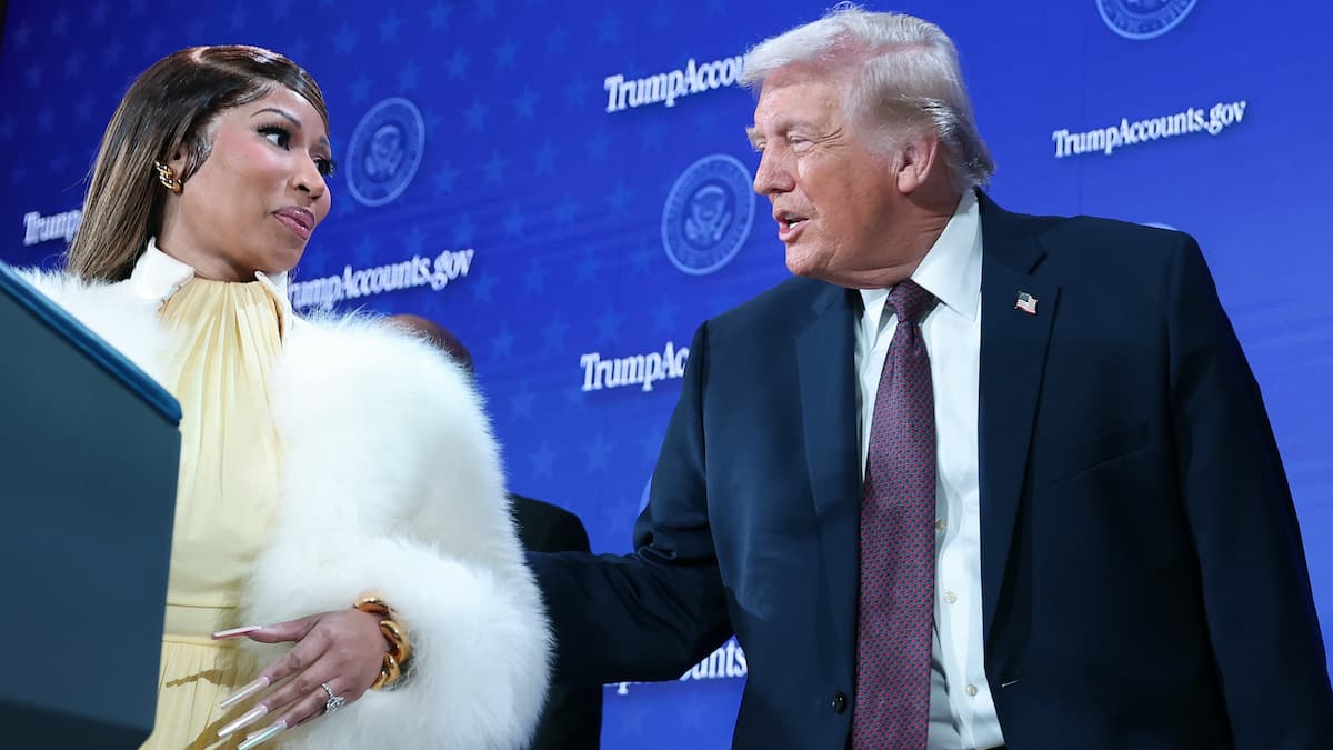 Nicki Minaj, Donald Trump