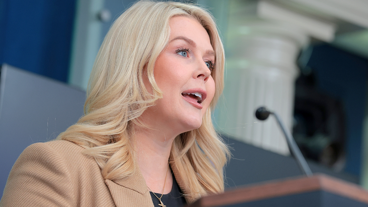 Karoline Leavitt on Donald Trump's Davos speech