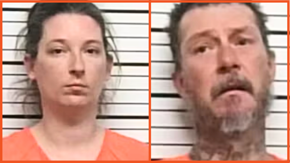 Kimberly and George Cole via Caddo County Jail