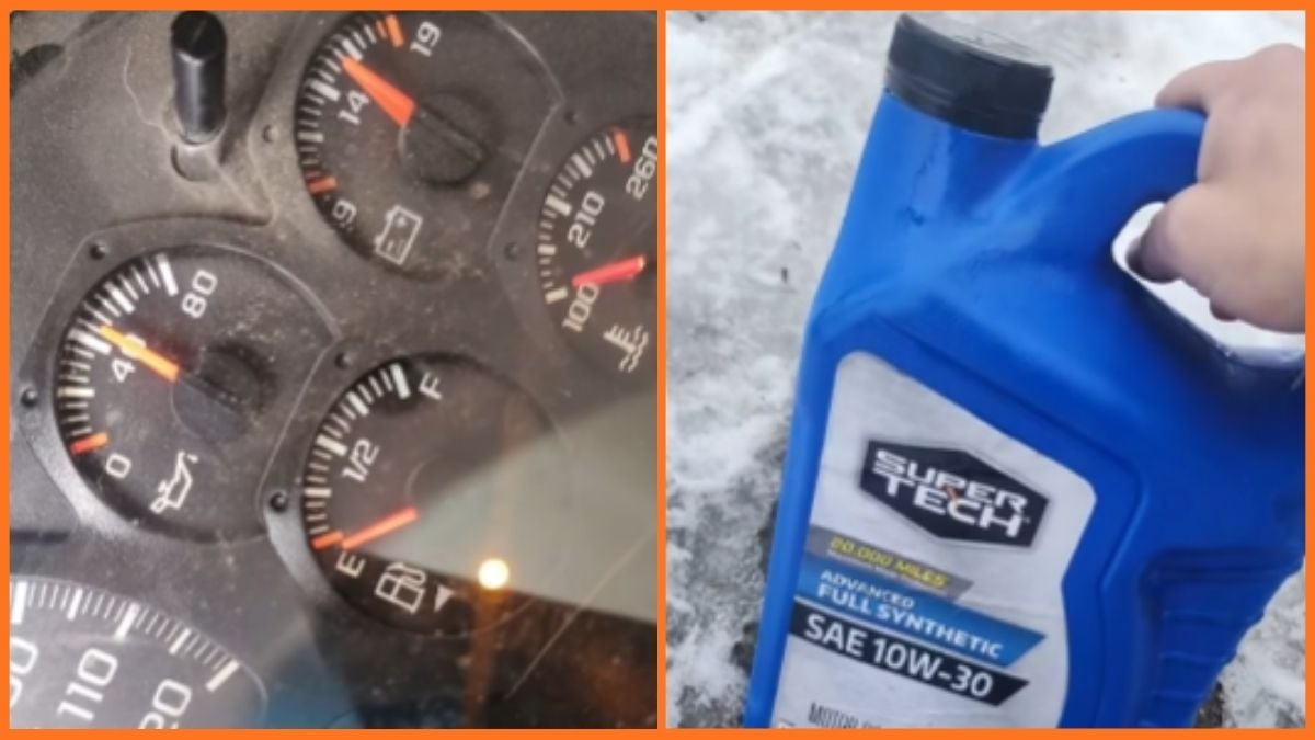 ‘I can’t get it full’: Confused woman pours two entire oil containers into her car, then admits it’s started doing something alarming