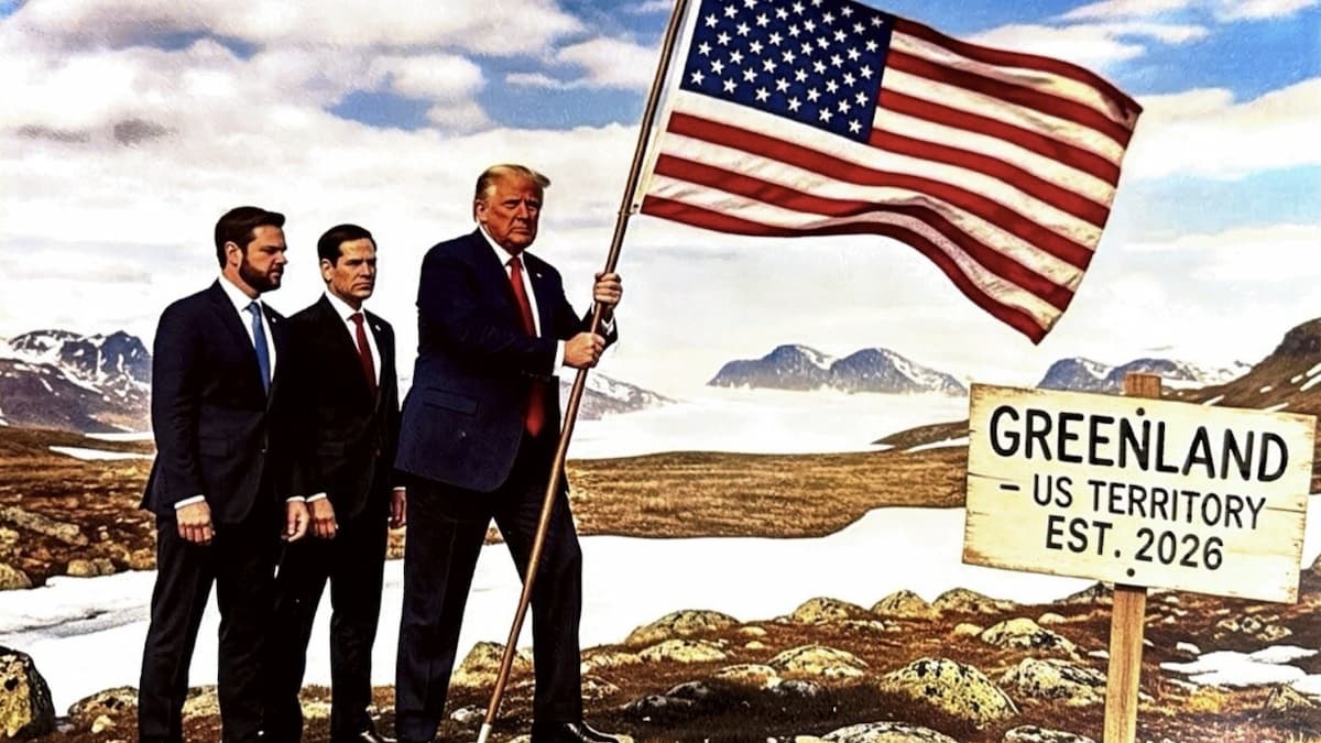 Donald Trump in Greenland, AI