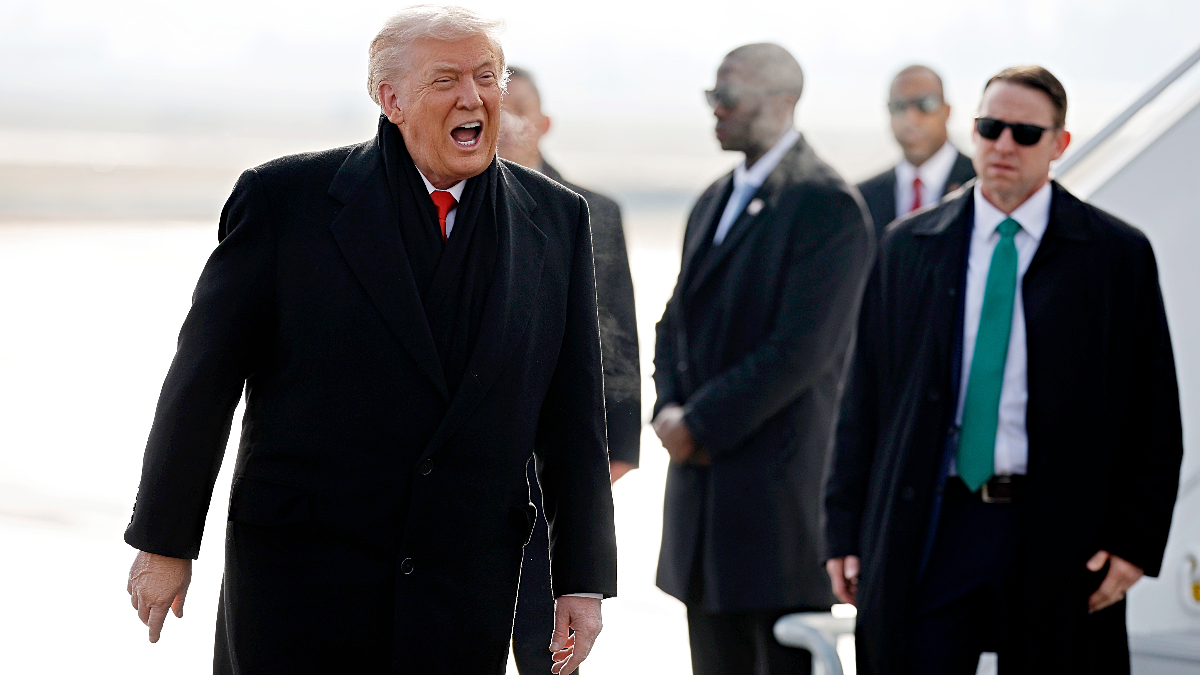 Trump claims military in the streets is ideal