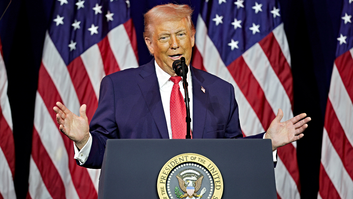 Trump floats the idea of a third term