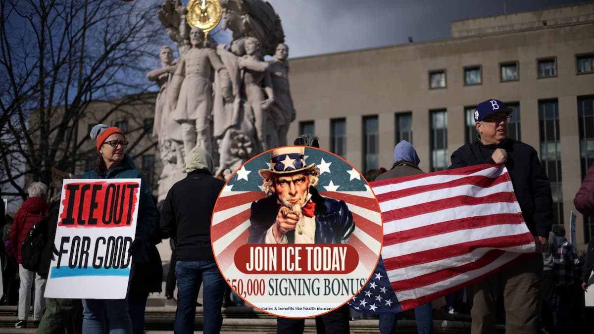 ICE protest