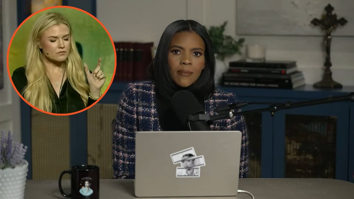 Candace Owens and Erika Kirk
