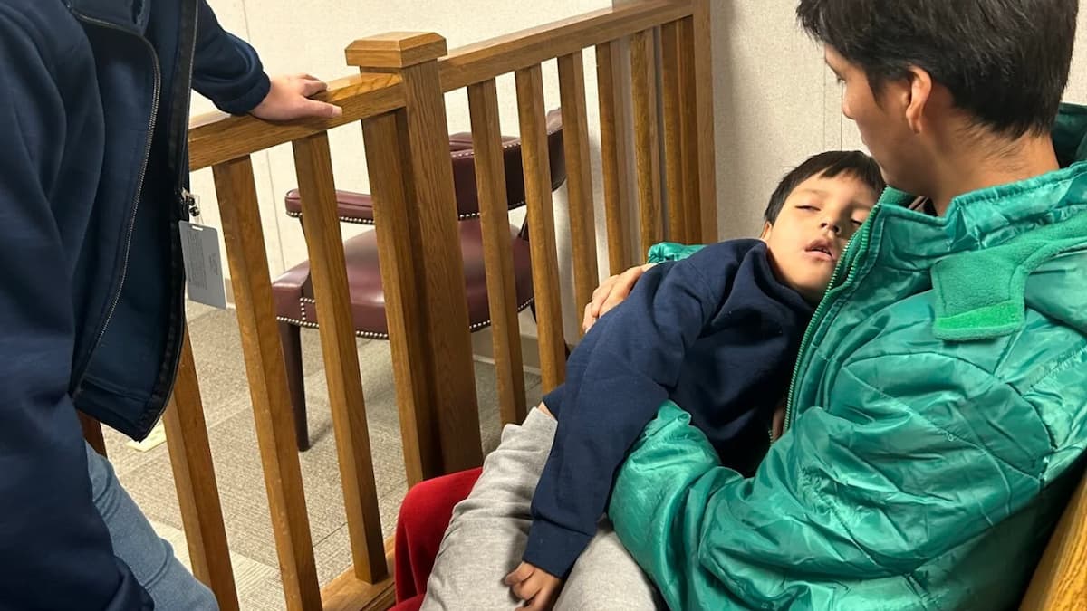 A tired and sickly Liam Conejo Ramos