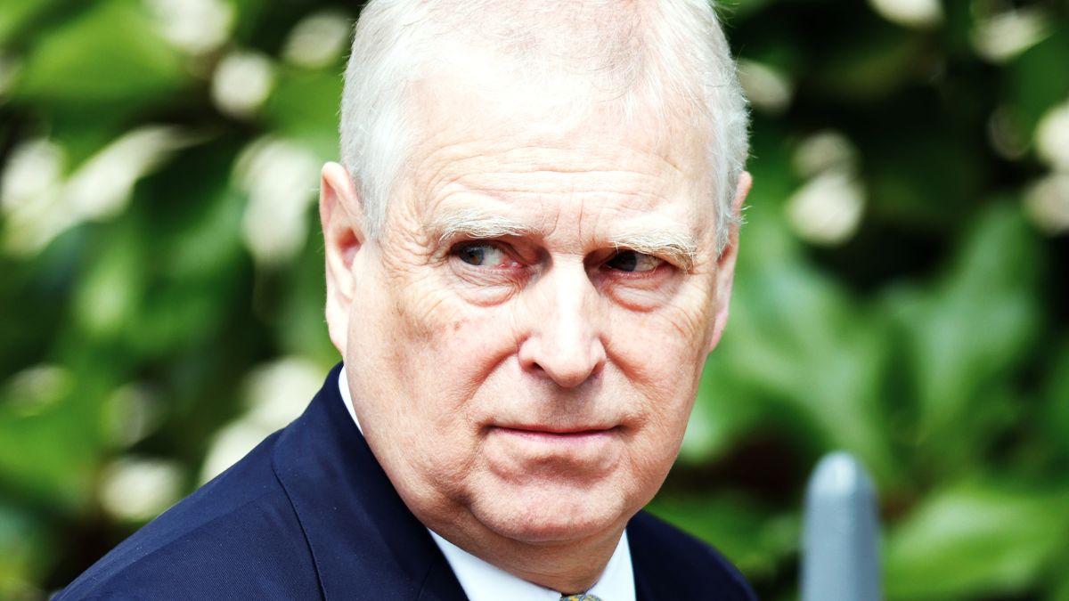 Prince Andrew, Duke of York attends the traditional Easter Sunday Mattins Service at St George's Chapel, Windsor Castle on April 20, 2025 in Windsor, England. (Photo by Max Mumby/Indigo/Getty Images)