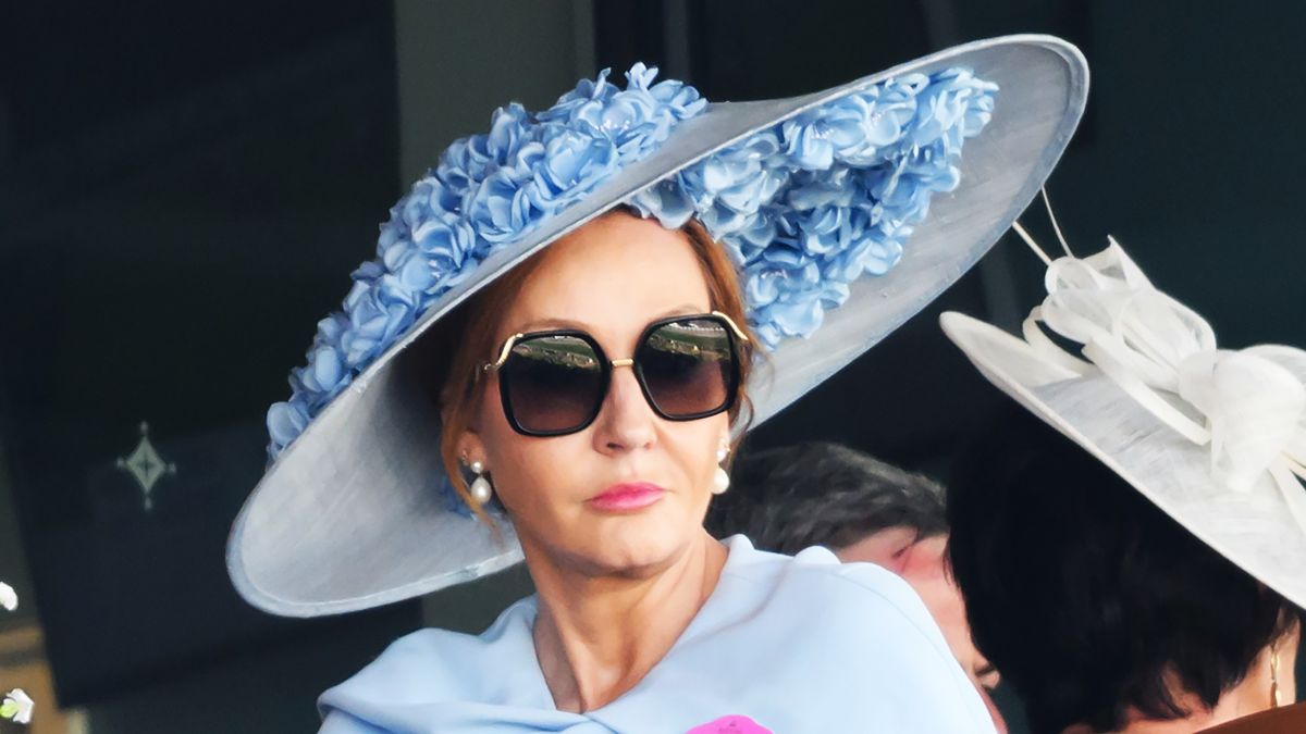 . K. Rowling attends day four of Royal Ascot at Ascot Racecourse on June 20, 2025 in Ascot, England. (Photo by Karwai Tang/WireImage)