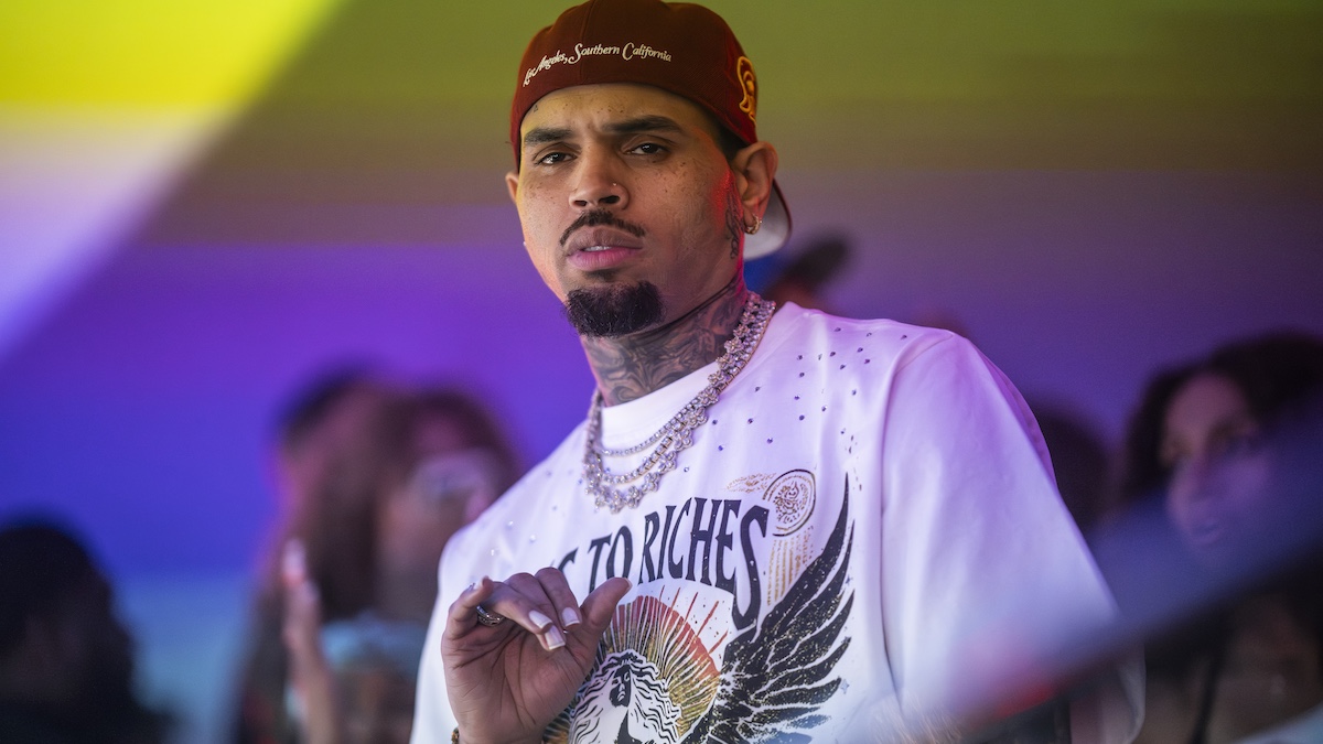 ATLANTA, GEORGIA - OCTOBER 3: Chris Brown attends Doo-Wop All R&B Soul Music Presents Breezy Bowl XX Official Tour Afterparty Hosted by Chris Brown at The Dome Atlanta on October 3, 2025 in Atlanta, Georgia.