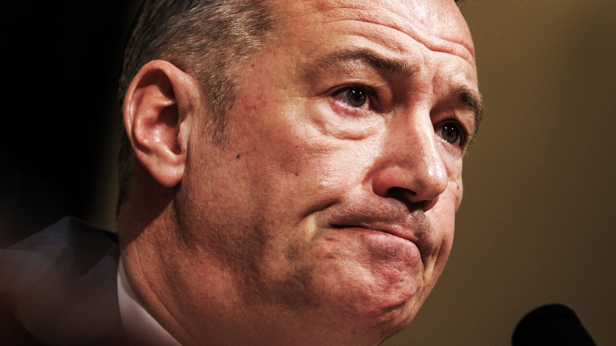 Acting Director of U.S. Immigration and Customs Enforcement (ICE) Todd Lyons testifies during a House Homeland Security Committee hearing on February 10, 2026 in Washington, DC. The Department of Homeland Security has faced criticism over law enforcement tactics targeting undocumented immigrants and the killing of two U.S. citizens in Minneapolis. (Photo by Samuel Corum/Getty Images)