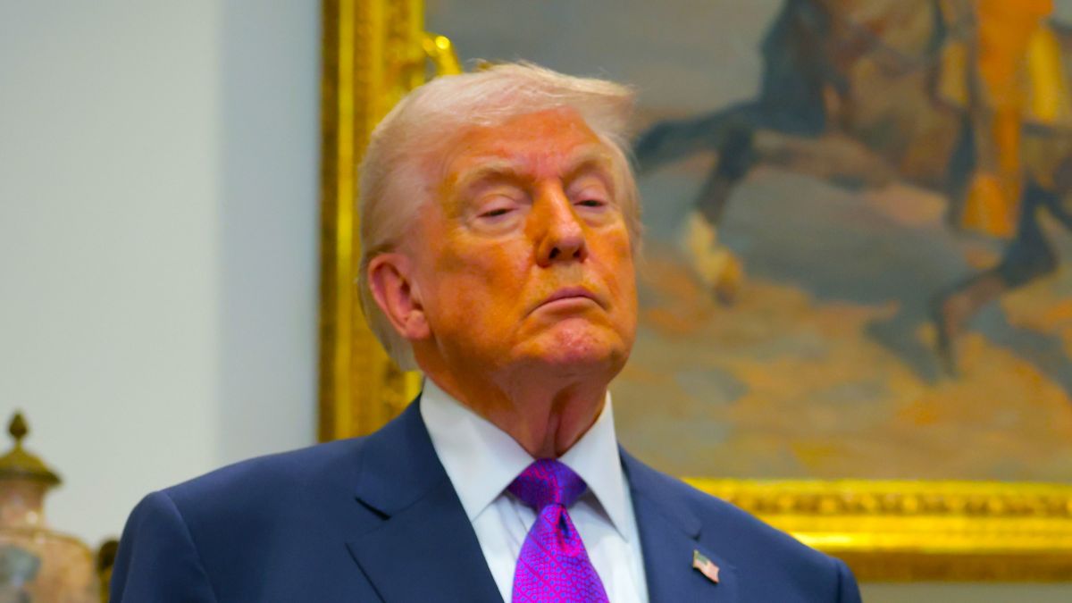 U.S. Environmental Protection Agency Administrator Lee Zeldin (R) speaks alongside U.S. President Donald Trump during an event to announce a rollback of the 2009 Endangerment Finding in the Roosevelt Room at the White House on February 12, 2026 in Washington, DC. The Trump administration will repeal the 2009 central scientific finding that allows the EPA to regulate climate-warming emissions. (Photo by Anna Moneymaker/Getty Images)