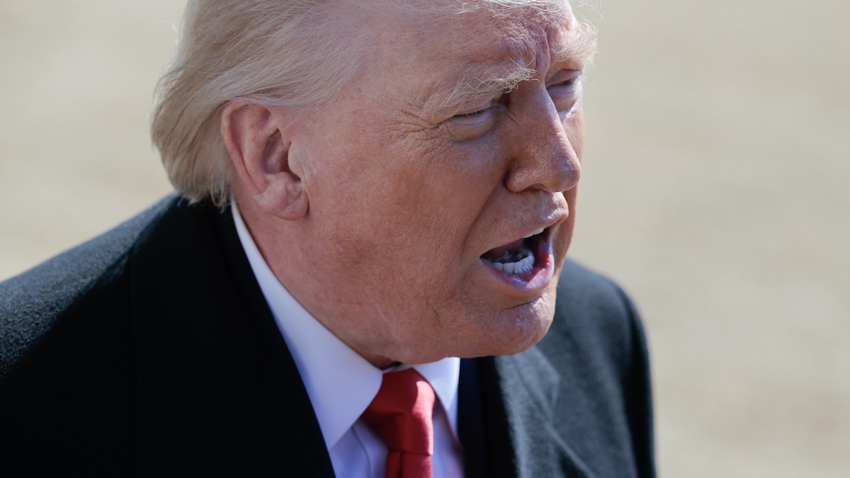 President Trump Departs Washington On Friday